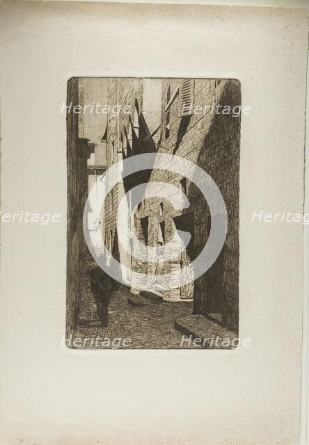 Casa di Dante da Castiglione, 1886. Creator: Telemaco Signorini.