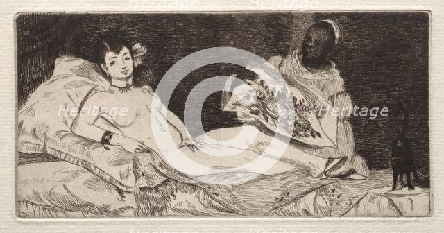 Olympia, 1867. Creator: Edouard Manet (French, 1832-1883).