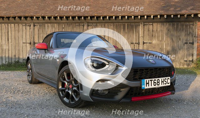 2018 Fiat 124 Abarth Spider. Creator: Unknown.