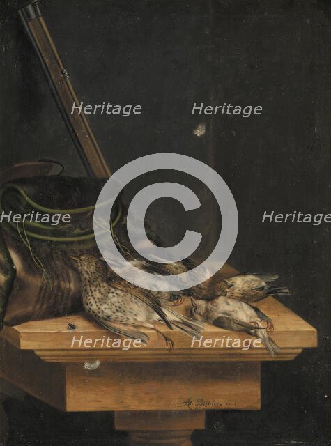 Dead Birds, 1670. Creator: Jacob Biltius.
