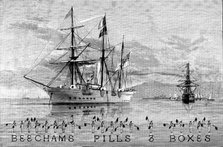 Advertisement for Beecham’s Pills, 1890. Creator: Unknown.
