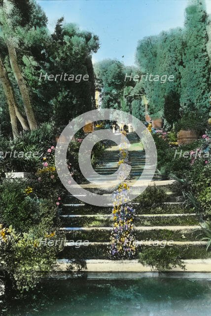 Villa Torre Clementina, Louis Antoine Stern house, Avenue Impe´ratrice Euge´nie..., France, 1925. Creator: Frances Benjamin Johnston.