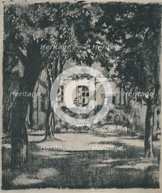 'The Garden', 1919. Artist: Francis Ernest Jackson.