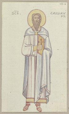 A detail of a mosaic in San Marco in Venice, 1818-1843. Creator: Johann Anton Ramboux.