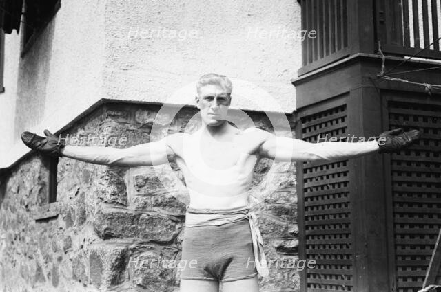 Bombardier Wells, 1912. Creator: Bain News Service.