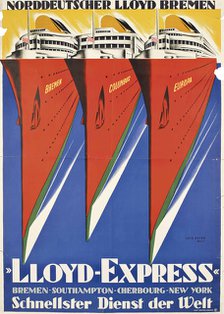 Lloyd Express, ca 1932.