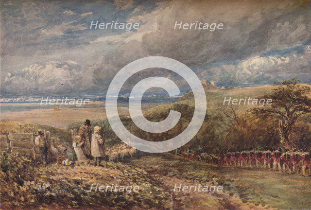 'Peace and War', c1848. Artist: David Cox the elder.