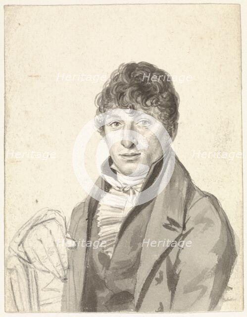 Portrait of Pieter Martinus Gregoor, c.1790-c.1829. Creator: Hendrik Willem Caspari.
