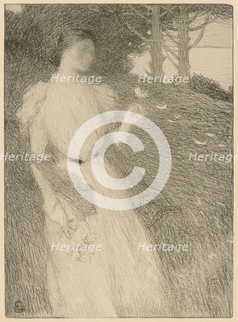 Evening in October , c. 1898. Creator: Laurent, Ernest (1859-1929).