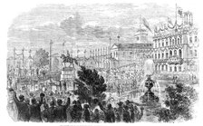 Inauguration of the Ernest-Augustus Monument at Hanover, 1861. Creator: Unknown.