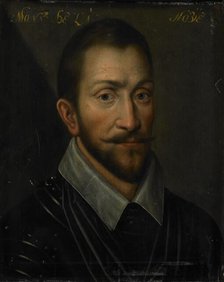 Portrait of François de la Noue (1531-91), Lord of Teligny, called ‘Bras de Fer’..., c.1609-c.1633. Creator: Anon.