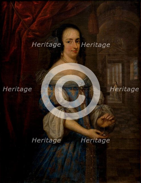 Portrait of Isabella d'Este (1635-1666), Duchess of Parma, 1664-1666. Creator: Denys, Frans (c. 1610-1670).