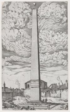 The Vatican Obelisk, 16th century., 16th century. Creator: Anon.