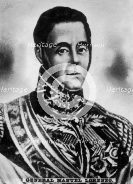 General Manuel Lorenzo. Artist: Unknown