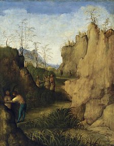Ladon and Syrinx, 1510. Creator: Giovanni Agostino da Lodi.