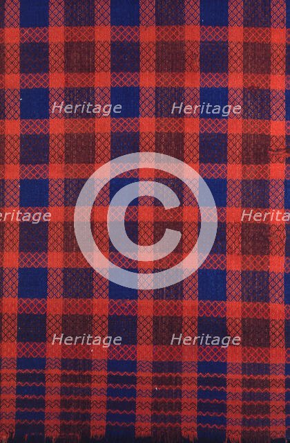 Coverlet, Pennsylvania, 1825/30. Creator: Unknown.