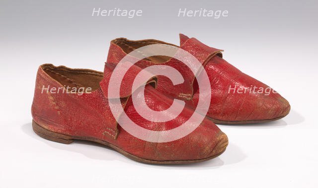 Shoes, European, late 18th century. Creator: Unknown.