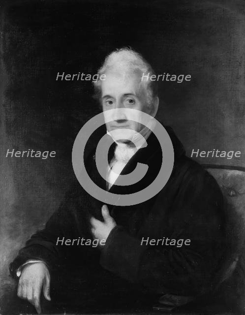 Stephen Van Rensselaer, ca. 1828. Creator: Chester Harding.