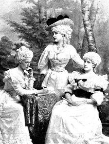 Lady Wolseley's costume ball at the Royal Hospital, Dublin, 1895. Creator: Lafayette.