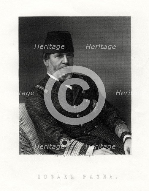 Augustus Charles Hobart-Hampden, (1822-1886), English naval captain Artist: George J Stodart