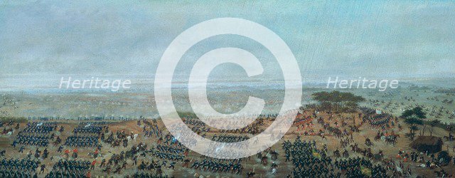 Ayui Passage by the Ayala path on 13th Augusts 1865, oil on canvas.