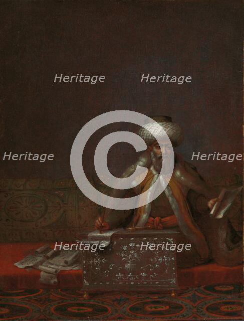 The Reis Effendi, Head of the Chancery, c.1727-c.1730. Creator: Jean Baptiste Vanmour.