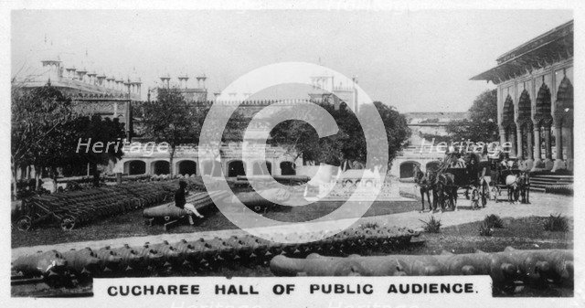 'Cucharee Hall of Public Audience', Agra, India, c1925. Artist: Unknown
