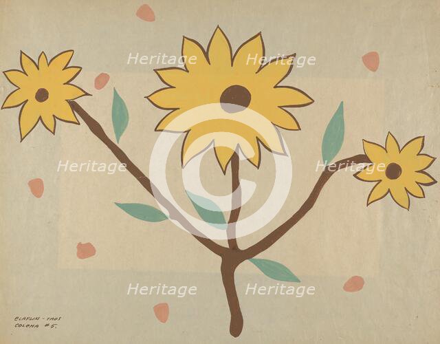 Colcha, 1935/1942. Creator: Majel G. Claflin.