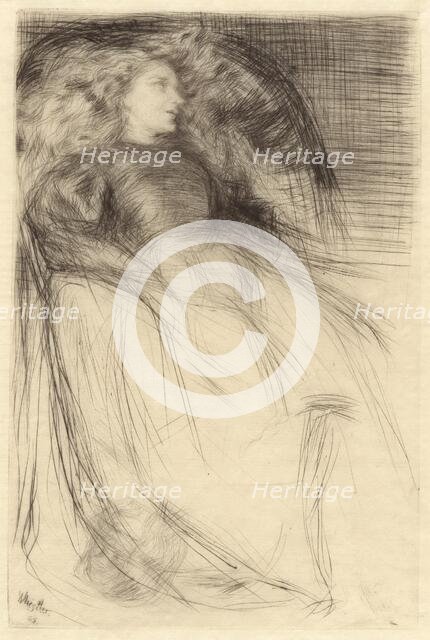 Weary, 1863. Creator: James Abbott McNeill Whistler.