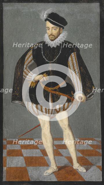 Charles IX, about 1574. Creator: Francois Clouet.