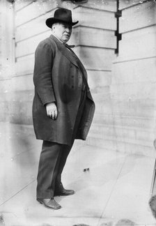 Thomas Benton Catron, Delegate From New Mexico, Walking, 1913. Creator: Harris & Ewing.