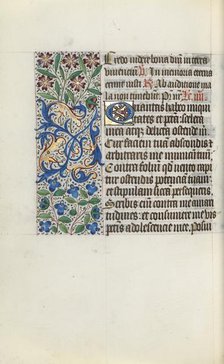 Book of Hours (Use of Rouen): fol. 122v, c. 1470. Creator: Master of the Geneva Latini (French, active Rouen, 1460-80).