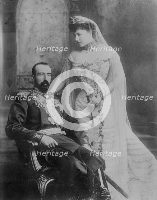 Grand Duke Michael & Countess Torbay [i.e., Torbey], 1913. Creator: Bain News Service.