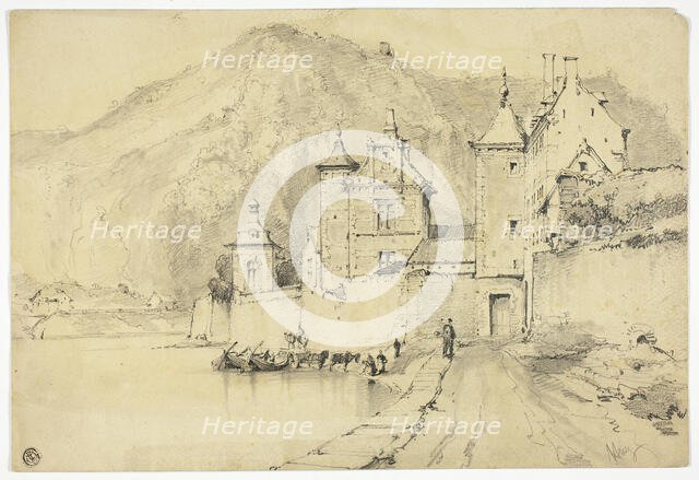 Town on the Meuse, n.d. Creator: Arnauld de Vuez.