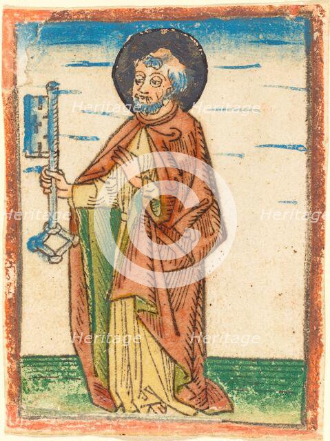 Saint Peter, 1480/1490. Creator: Unknown.