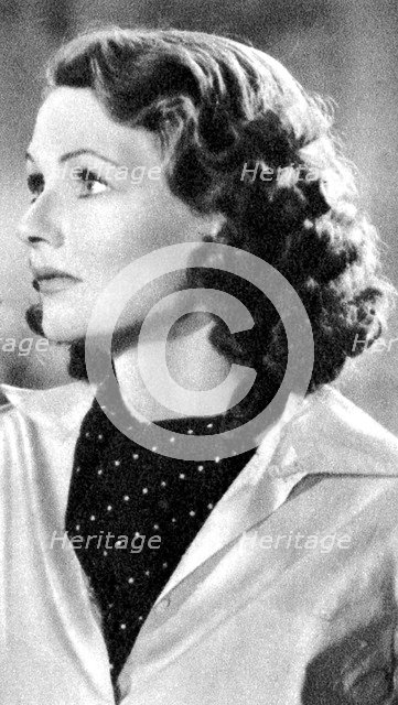 Elizabeth Allan, English actress, 1934-1935. Artist: Unknown