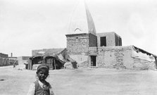 A temple in Nowshera, India, 1916-1917. Artist: Unknown