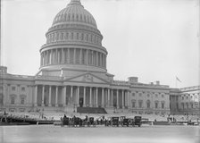 Inaugural Stands at Capitol, 1917. Creator: Harris & Ewing.