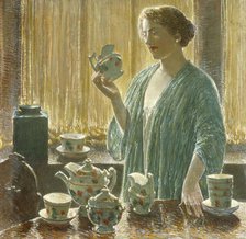 Strawberry Tea Set, 1912. Creator: Frederick Childe Hassam.
