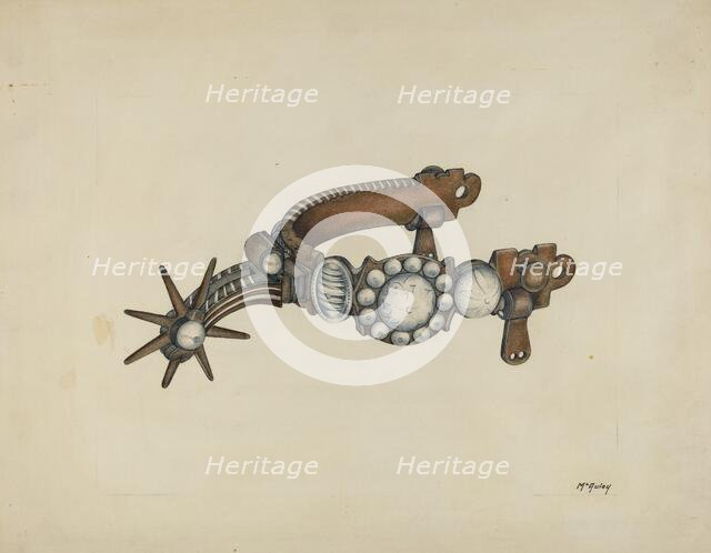 Spur, c. 1938. Creator: William McAuley.