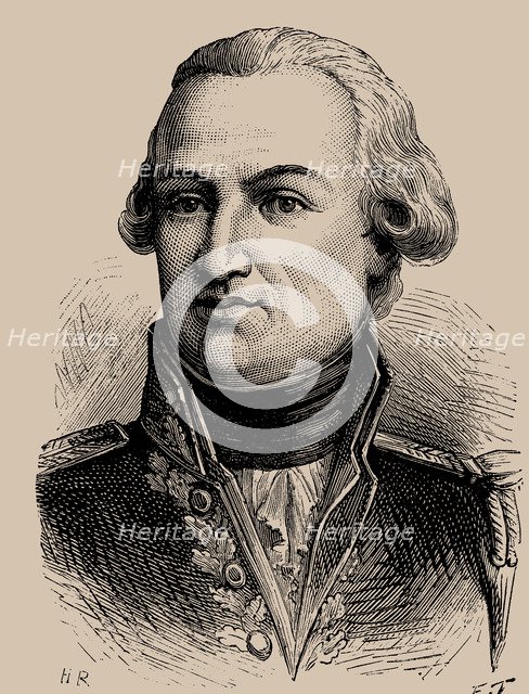 Admiral Louis Thomas Villaret de Joyeuse (1747-1812), 1889.