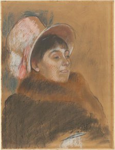 Madame Dietz-Monnin, 1879. Creator: Edgar Degas.