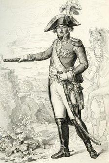 Jean-Mathieu-Philibert Sérurier, 1804, (1839). Creator: Migneret.