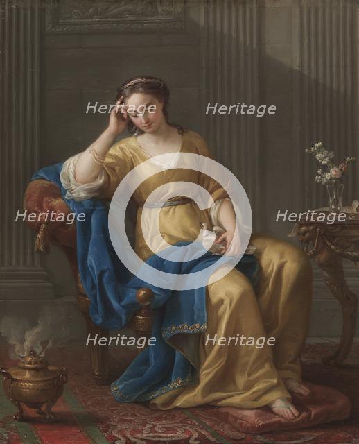 Sweet Melancholy, 1756. Creator: Joseph-Marie Vien (French, 1716-1809).