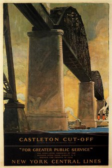 Castleton Cut-Off, 1925. Artist: Stoops, Herbert Morton (1887-1948)