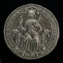Great Seal of King Charles V, model 1364, cast probably 17th century. Creator: Unknown.