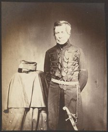 Lt. General Sir J. Burgoyne, G.C.B., 1855. Creator: Roger Fenton.