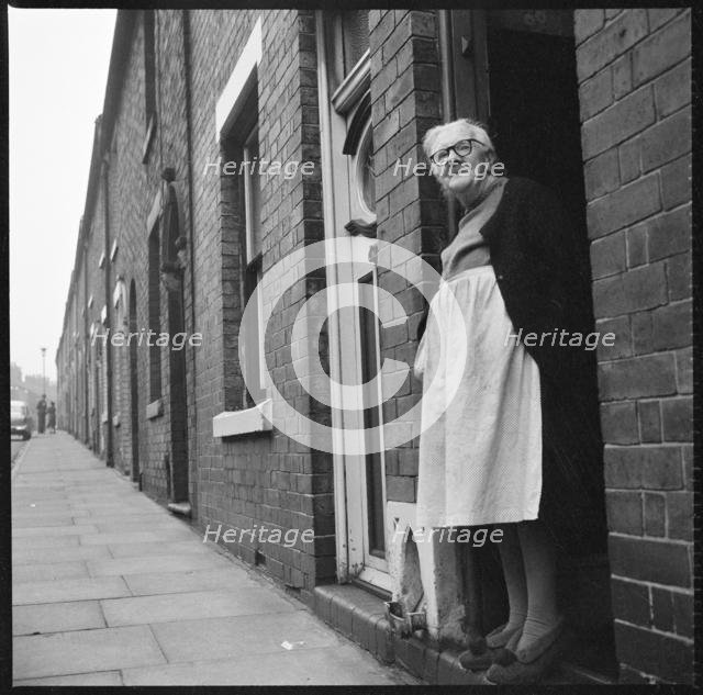 Harper Street, Middleport, Burslem, Stoke-on-Trent, 1965-1968. Creator: Eileen Deste.