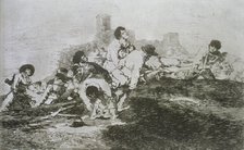 The Disasters of War, a series of etchings by Francisco de Goya (1746-1828), plate 24: 'Aún podrá…