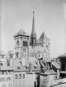 Geneva, Cathedral of St. Pierre, 1919. Creator: Bain News Service.